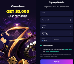 Lucky 7 Casino Sign Up